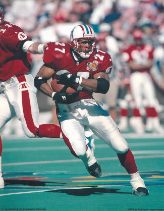 Eddie George unsigned Tennessee Oilers Pro Bowl 8x10 Photo #27