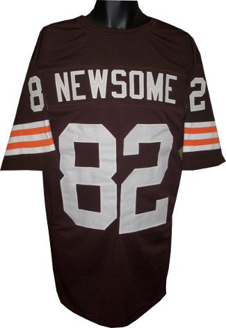 Ozzie Newsome Brown TB Custom Stitched Pro Style Football Jersey XL