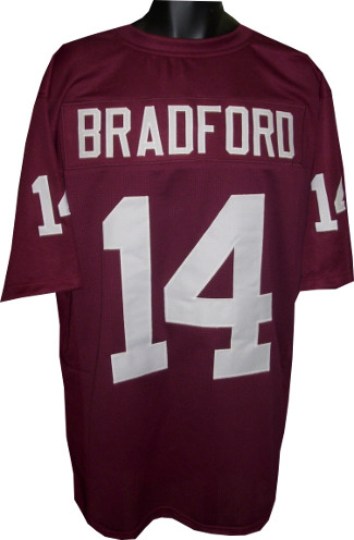 Sam Bradford Maroon TB Custom Stitched College Style Football Jersey XL