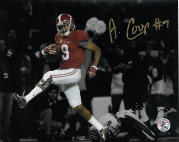 Amari Cooper signed Alabama Crimson Tide 11X14 Photo #9- JSA Hologram (horizontal spotlight run)