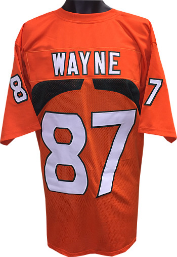 Reggie Wayne Orange TB Custom Stitched College style Football Jersey XL