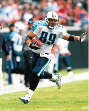 Frank Wycheck unsigned Tennessee Titans 8x10 Photo