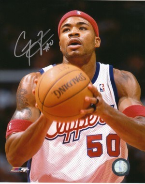 Corey Maggette signed LA Clippers 8x10 Photo