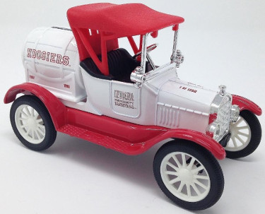 Indiana Hoosiers 1997-98 Basketball ERTL 1918 Ford Runabout Diecast Bank 1:25 LTD 1250
