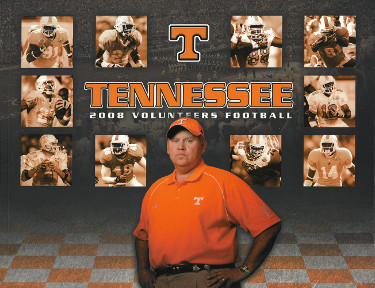 Tennessee Volunteers 2008 College Football Official Media Guide/Program- excellent condition (Phillip Fulmer)