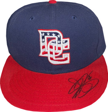 Drew Storen signed Washington Nationals New Era Authentic Collection Fitted Cap- JSA Hologram #HH18410