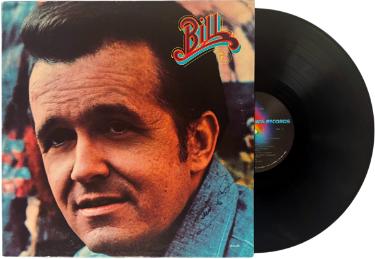 Bill Anderson signed 1973 "Bill" Album Cover/LP/Vinyl Record- JSA