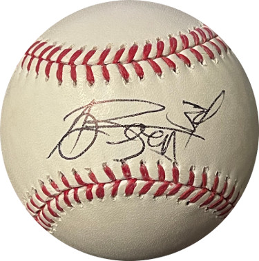 AJ Burnett signed Rawlings Official Major League Baseball #34 (Marlins/Blue Jays/Yankees/Pirates)