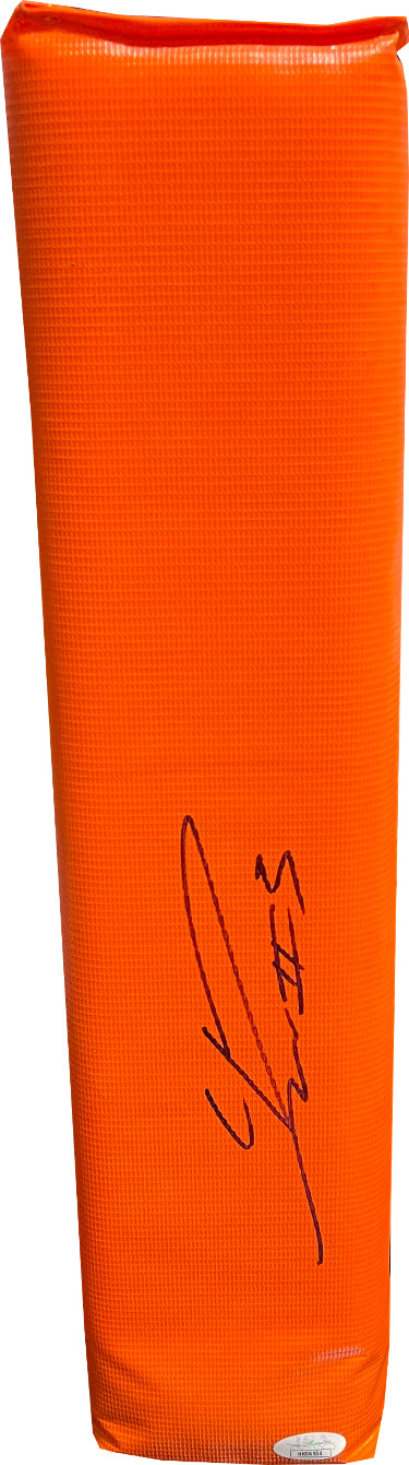 Calvin Ridley signed Full Size Football End Zone 18" Pylon #3- JSA #HH06504 (Alabama Crimson Tide/Atlanta Falcons)