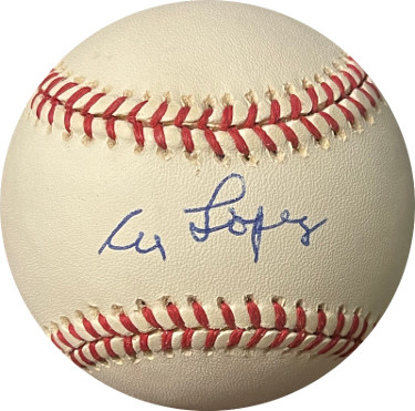 Al Lopez signed Rawlings Leather Little League Game Play Baseball (Dodgers/Pirates)