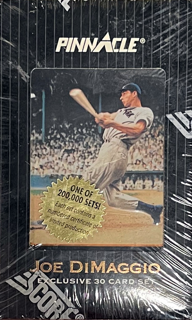 1993 Pinnacle Joe DiMaggio Exclusive 30 Card Factory Sealed MLB Baseball Set  NEW