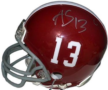 ArDarius Stewart signed Alabama Crimson Tide Riddell Speed #13 Mini Helmet COA (2015 CFB National Champ)