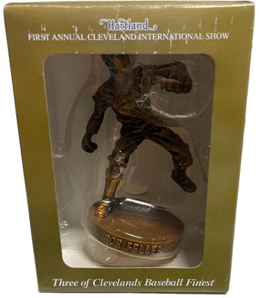 Bob Feller Cleveland Indians 2006 Hartland Exclusive International Show 5 Bronze Figure/Statue/HOF NEW/NIB
