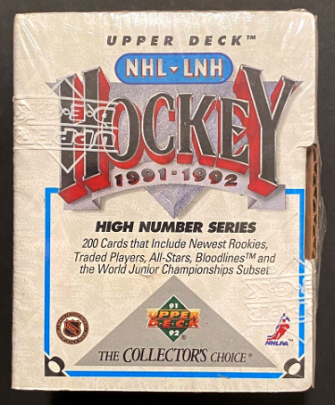 1991-92 Upper Deck NHL-LNH Hockey High Number Series Set/Factory Sealed Box/NEW