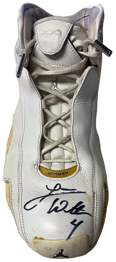 Luke Walton signed Nike Air Jordan XX7 Right Basketball Shoe  (Lakers-2 X NBA Champ/Cavaliers/Warriors/Kings) COA