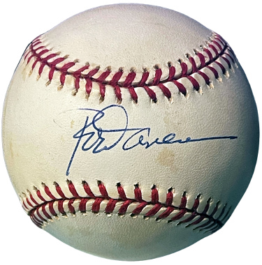 Rod Carew signed Official Rawlings ROAL American League Baseball tone spots- COA (Twins/Angels/HOF/18XAS/67ROY/77ALMVP)