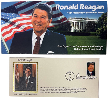 2005 Ronald Reagan 40th President First Day of Issue/Cover Commemorative Envelope USPS, FDC, .37 Stamp NEW