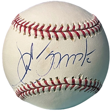 Alex Gonzalez signed Official Rawlings Major League Baseball toned- COA (Marlins/Red Sox/Tigers)