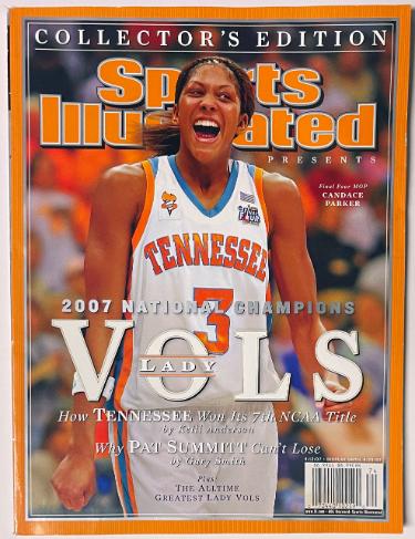 2007 Sports Illustrated Tennessee Lady Vols National Champions Collectors Edition Magazine/No Label/Candice Parker