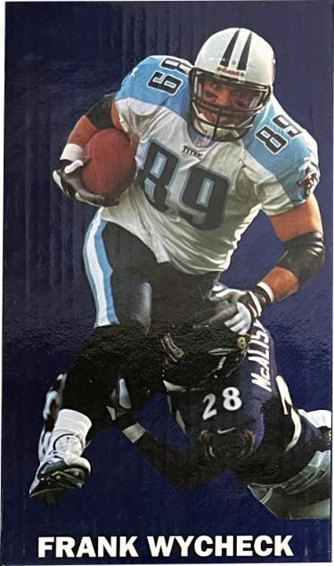 Frank Wycheck Tennessee Titans Bobblehead 2013 Season Ticket Member Gift #89/ NEW
