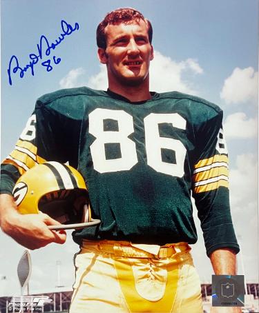 Boyd Dowler signed Green Bay Packers NFL Licensed 8x10 Photo #86- COA/Show Ticket