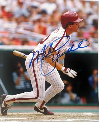 Mike Schmidt signed Philadelphia Phillies MLB Licensed 8x10 Photo- Ken Goldin, The Score Board, Inc COA