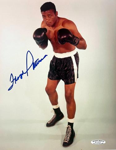 Floyd Patterson signed Boxing 8x10 Photo- Sports World Collectibles #A13553 & COA
