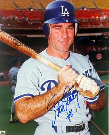 Steve Garvey signed Los Angeles Dodgers MLB Licensed 8x10 Photo #6- COA/Tuff Stuff Show Ticket