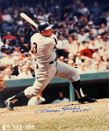 Harmon Killebrew signed Minnesota Twins MLB Licensed 8x10 Photo HOF 84- Tuff Stuff COA/Show Ticket