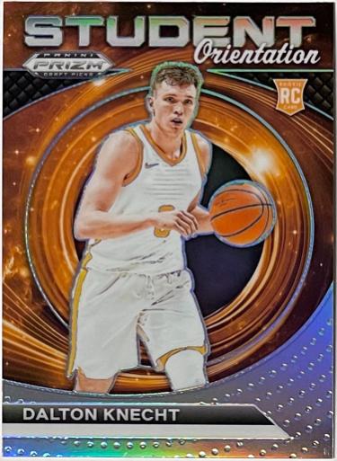 Dalton Knecht 2024 Panini Prizm Draft Picks Student Orientation Rookie Card #7 (Tennessee Volunteers/Los Angeles Lakers)