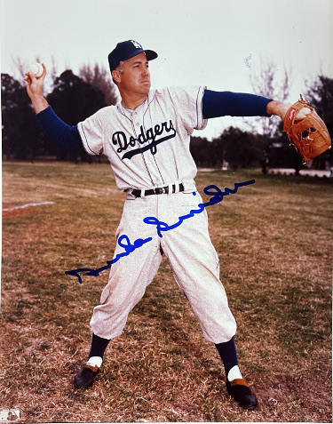 Duke Snider signed Brooklyn Dodgers MLB Licensed 8x10 Photo imperfect- Tuff Stuff COA Duke Snider signed Brooklyn Dodgers MLB Licensed 8x10 Photo imperfect- Tuff Stuff COA