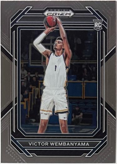 Victor Wembanyama 2023 Panini Prizm Draft Picks Rookie Card (RC) #2 (San Antonio Spurs) Victor Wembanyama 2023 Panini Prizm Draft Picks Rookie Card (RC) #2 (San Antonio Spurs)