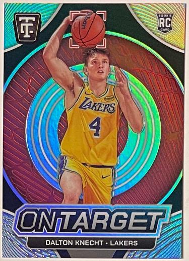 Dalton Knecht 2024-25 Panini Totally Certified On Target Rookie Card (RC) #20 (Los Angeles Lakers) Dalton Knecht 2024-25 Panini Totally Certified On Target Rookie Card (RC) #20 (Los Angeles Lakers)