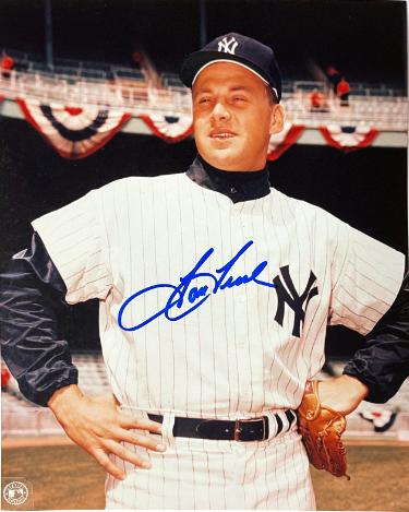 Tom Tresh signed New York Yankees MLB Licensed 8x10 Photo- Collector's Showcase COA (WS Champ/1962 AL ROY) Tom Tresh signed New York Yankees MLB Licensed 8x10 Photo- Collector's Showcase COA (WS Champ/1962 AL ROY)