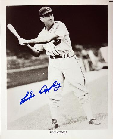 Luke Appling signed Chicago White Sox Vintage B&W 8x10 Photo imperfect- NFL Alumni LOA Luke Appling signed Chicago White Sox Vintage B&W 8x10 Photo imperfect- NFL Alumni LOA