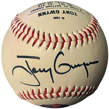 Tony Gwynn signed Fotoball USA MLB Baseball- /1000- Fotoball USA COA (San Diego Padres/HOF) Tony Gwynn signed Fotoball USA MLB Baseball- /1000- Fotoball USA COA (San Diego Padres/HOF)