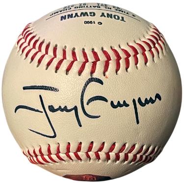 Tony Gwynn signed Fotoball USA MLB Baseball- /1000- Fotoball USA COA (San Diego Padres/HOF) Tony Gwynn signed Fotoball USA MLB Baseball- /1000- Fotoball USA COA (San Diego Padres/HOF)