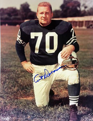 Art Donovan signed Baltimore Colts NFL Licensed 8x10 Photo imperfect- CSA COA/Show Ticket Art Donovan signed Baltimore Colts NFL Licensed 8x10 Photo imperfect- CSA COA/Show Ticket