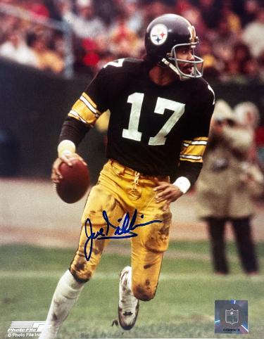 Joe Gilliam signed Pittsburgh Steelers NFL Licensed 8x10 Photo imperfect- COA/Show Ticket