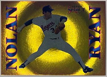 Nolan Ryan 1993 Score Select Traded Gold Tribute Insert Card (Texas Rangers/HOF)
