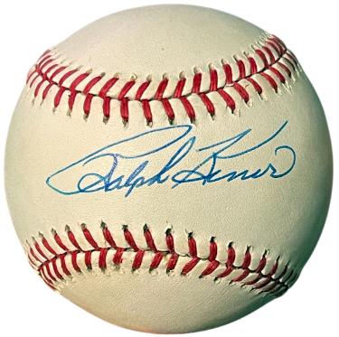 Ralph Kiner signed RONL Official National League Baseball- COA (Pittsburgh Pirates/HOF)