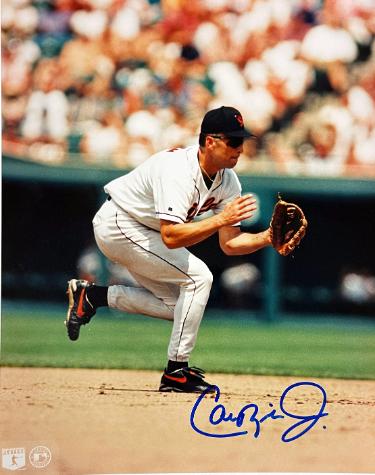 Cal Ripken, Jr. signed Baltimore Orioles MLB Licensed 8x10 Photo imperfect- A.A.U Certified (Authentics Autographs Unlimited)