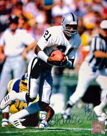 Cliff Branch signed Oakland Raiders NFL Licensed 8x10 Photo #21- COA (HOF)