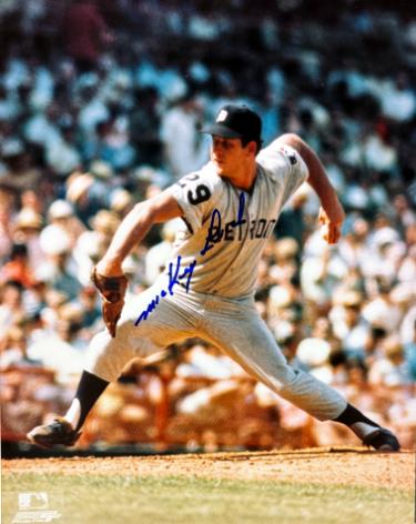 Mickey Lolich signed Detroit Tigers MLB Licensed 8x10 Photo- COA