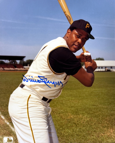 Willie Stargell signed Pittsburgh Pirates MLB Licensed 8x10 Photo minor dings- COA (HOF)