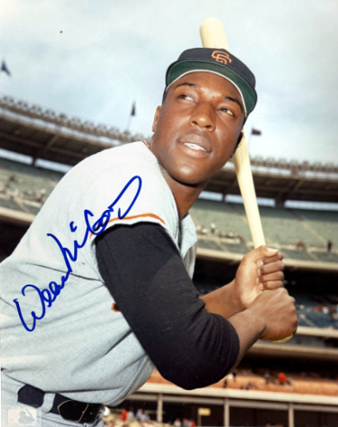 Willie McCovey  signed San Francisco Giants MLB Licensed 8x10 Photo- COA (HOF)
