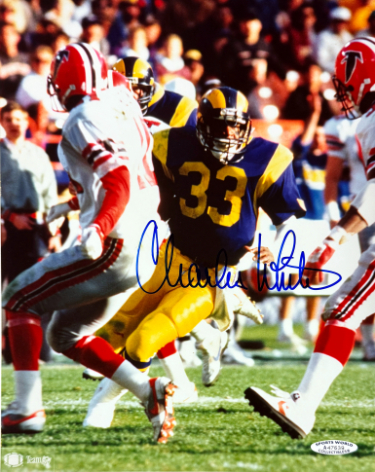 Charles White signed Los Angeles Rams NFL Licensed 8x10 Photo- Sports World Collectibles #A47639 (Heisman)