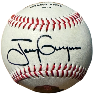 Tony Gwynn signed Fotoball USA MLB Baseball- /1000- Fotoball USA COA (San Diego Padres/HOF)