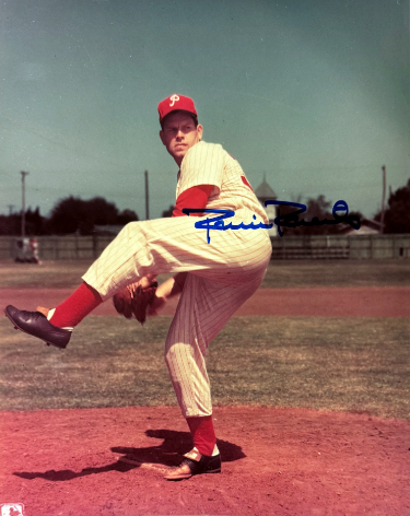 Robin Roberts signed Philadelphia Phillies MLB Licensed 8x10 Photo minor dings- COA (HOF)