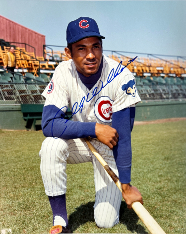 Billy Williams signed Chicago Cubs MLB Licensed 8x10 Photo minor dings- COA (HOF)